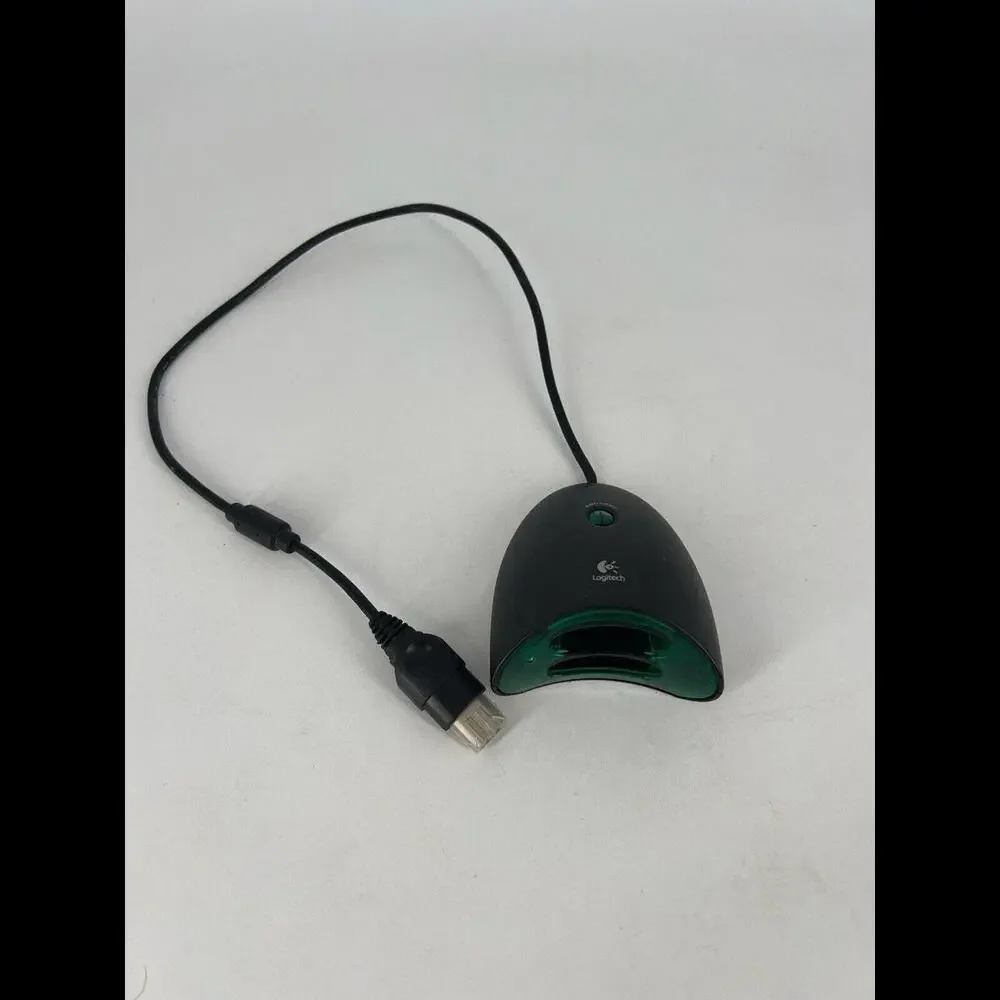 OG XBOX Logitech Cordless Wireless Precision Controller Receiver (C-X3B18) Green